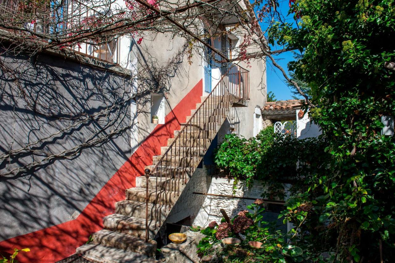 Bed and Breakfast La Ribeyrette Chamborigaud Exterior foto